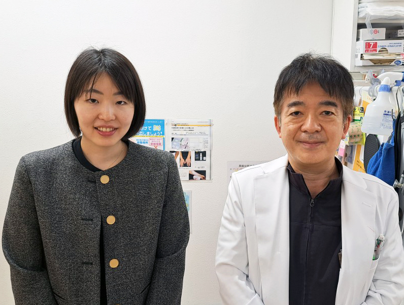 写真右:大木 更一郎 先生(大木皮膚科)
写真左:井上 形成外科副部長