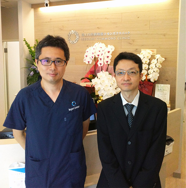 写真左:安部 開人 先生(池上内科循環器コモンズクリニック)
写真右:中村 呼吸器外科部長