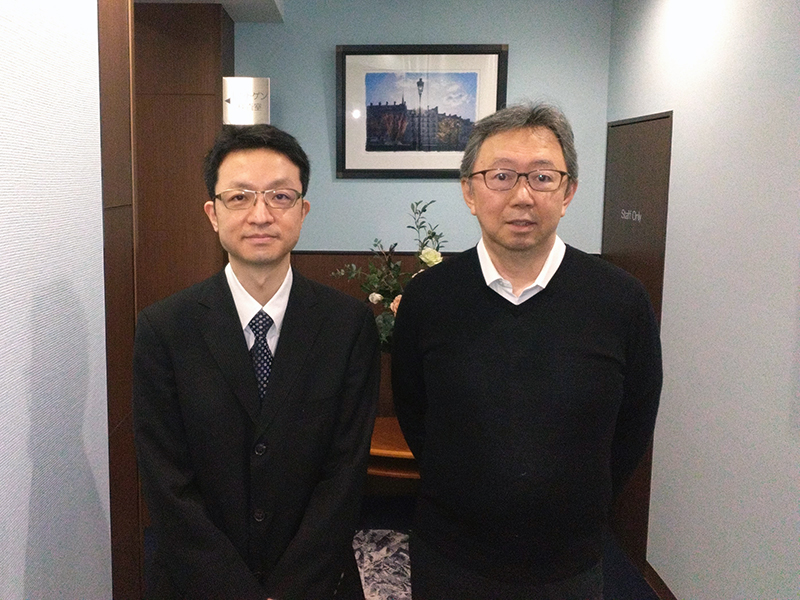 写真右：寺門 節雄 先生（馬込中央診療所）
写真左：中村 呼吸器外科部長