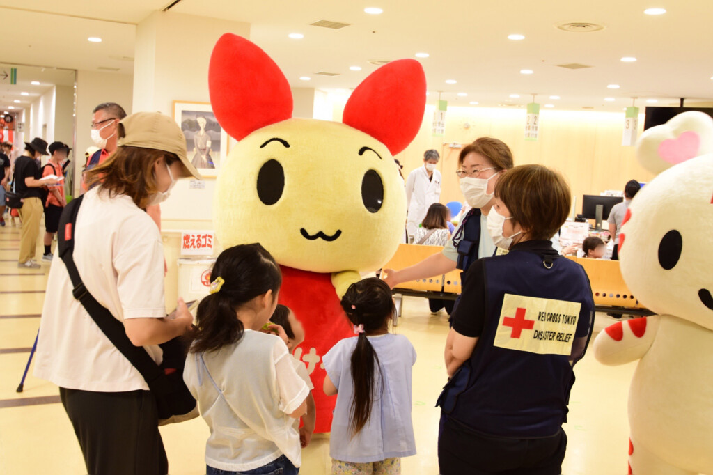 【キャラクターたちは大人気！】